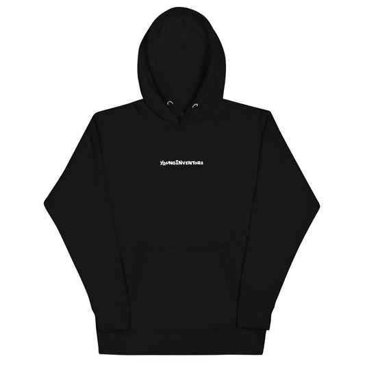 young inventors black hoodie